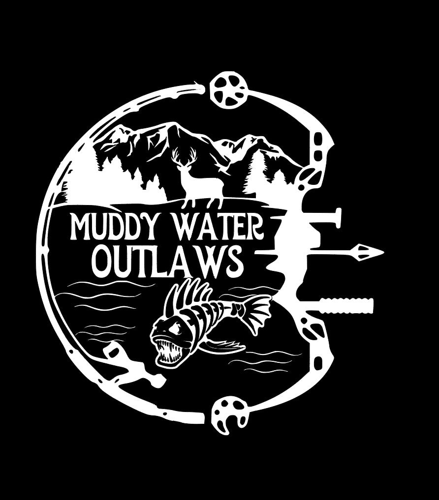 Sticker Muddy Water Outlaws origonal